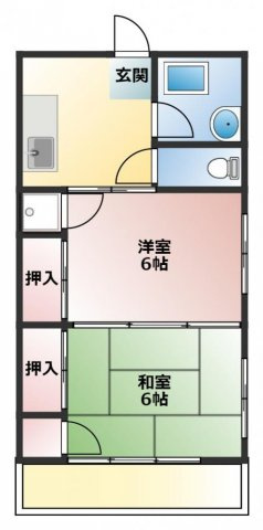 プラムコーポの間取り
