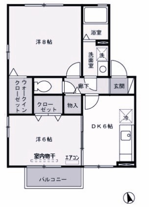【間取り】 | グランメール桜町B