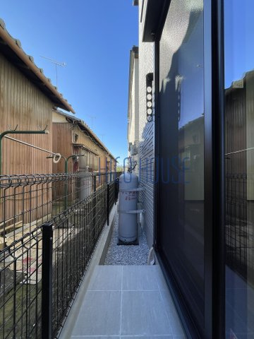 ボヌール C棟のバルコニー