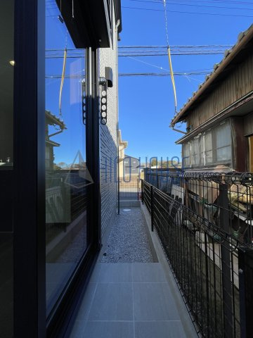 ボヌール C棟のバルコニー