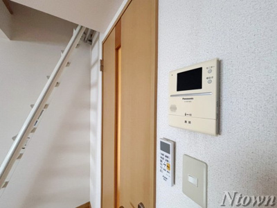 【セキュリティ】 | ドリーム510 | モニター付きインターホンです