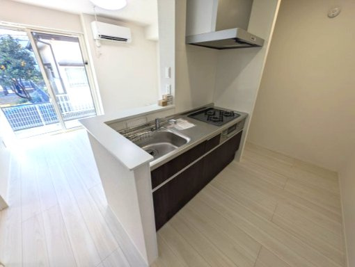 ソレイユ湘南太平台Aのキッチン