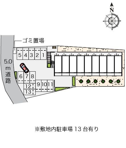 【駐車場】レオネクストＴｏｔｔｏｍ 