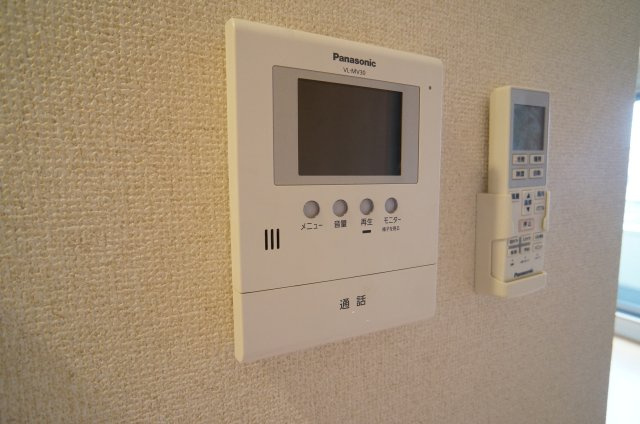 ヴィラ　フロイントのセキュリティ|モニター付きインターホンで訪問者で確認♪