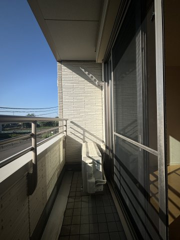 ヴィラ　フロイントのバルコニー|南西向きのバルコニー♪