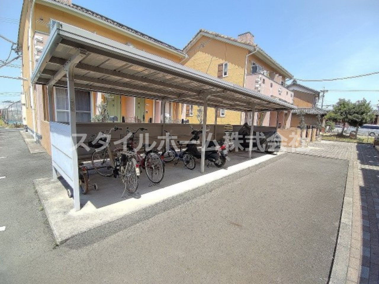 アネシスEのその他共用部分|駐輪場です。