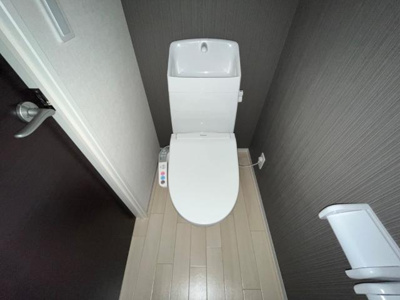 【トイレ】 | 瀬上町壱丁田新築アパート | シャワー付トイレ（イメージ）