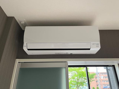 【設備】 | 瀬上町壱丁田新築アパート | エアコン（イメージ）