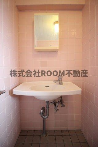 アイン都城の洗面所|使いやすい洗面所です