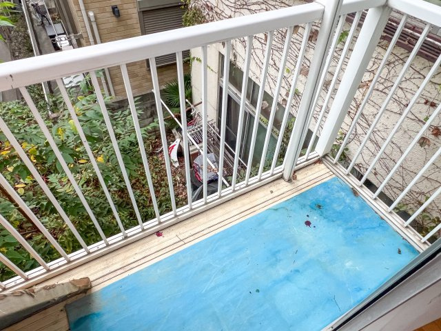 藤清ビルのバルコニー