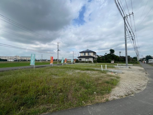 川越市山田　建築条件なし売地　「川越駅」バス13分　敷地37坪　【山田小学区】の外観