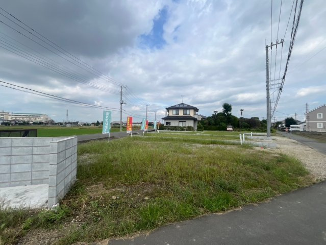 川越市山田　建築条件なし売地　「川越駅」バス13分　敷地37坪　【山田小学区】の外観