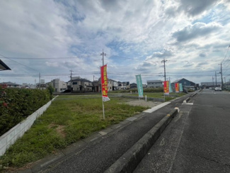 【外観】 | 川越市山田　建築条件なし売地　「川越駅」バス13分　敷地37坪　【山田小学区】