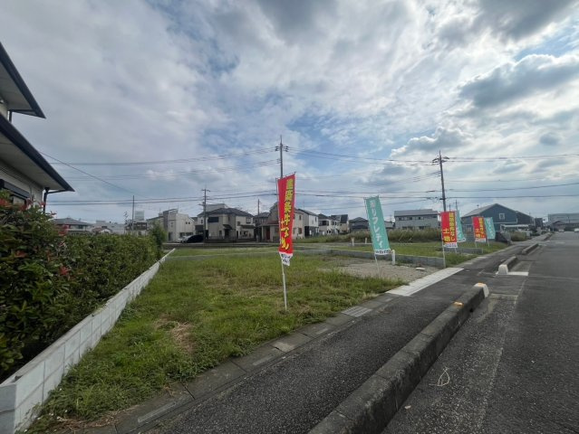 川越市山田　建築条件なし売地　「川越駅」バス13分　敷地37坪　【山田小学区】の外観