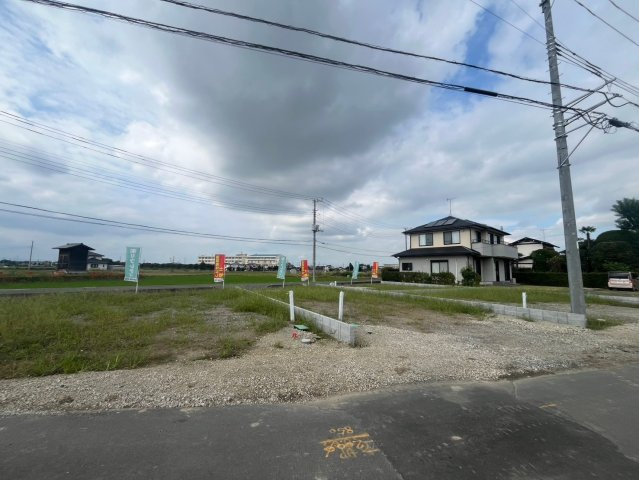 川越市山田　建築条件なし売地　「川越駅」バス13分　敷地37坪　【山田小学区】の外観