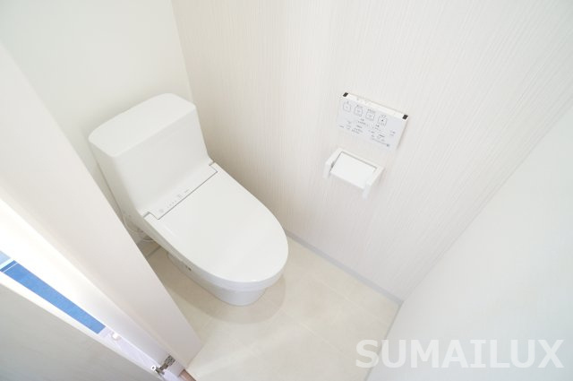 熊本市北区室園町のアパートのトイレ