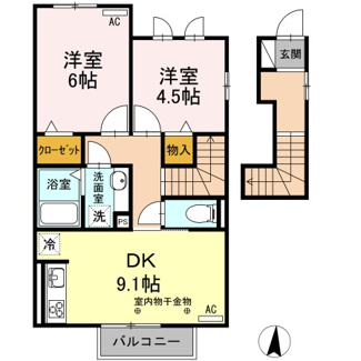 【間取り】 | ローズクォーツ