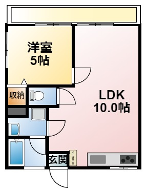 ベルハイツの間取り