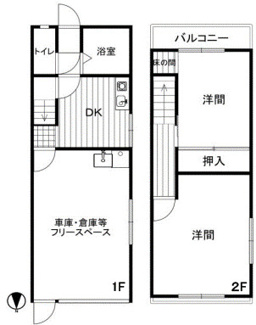 【間取り】 | 堺市東区日置荘西町　貸店舗