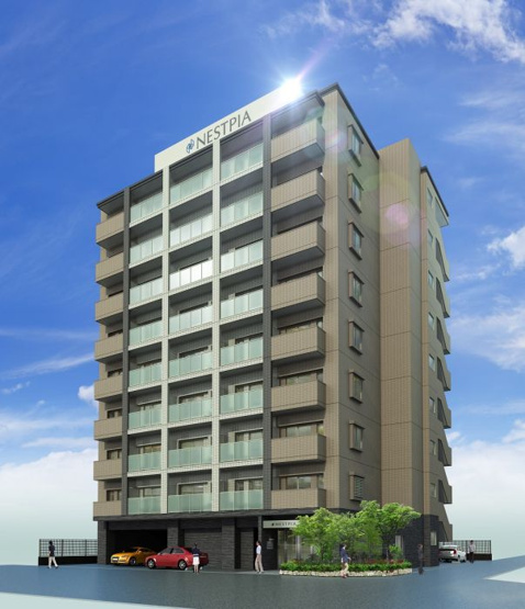 【外観】 | 仲介手数料0円！HPに初期費用掲載「プライスホーム」で検索！ネストピア博多シティ