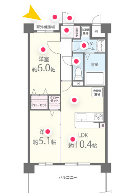 【間取り】 | 仲介手数料0円！HPに初期費用掲載「プライスホーム」で検索！M・Rレジデンス博多