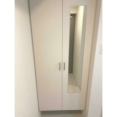 【その他】 | エスリードレジデンス大阪本町 | 玄関に全身鏡が付いております