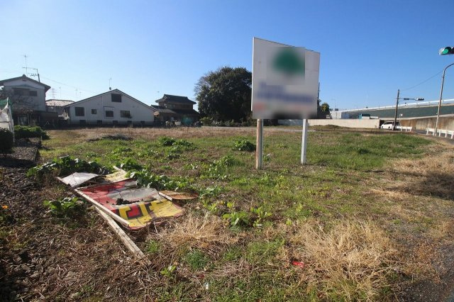 古河市中田の外観|北西側より（2021年12月撮影）