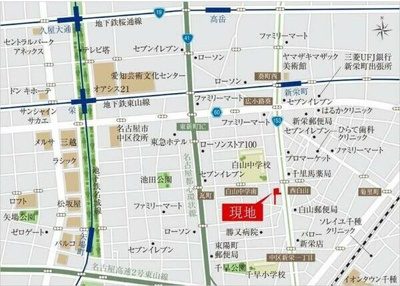 【地図】 | パークアクシス新栄