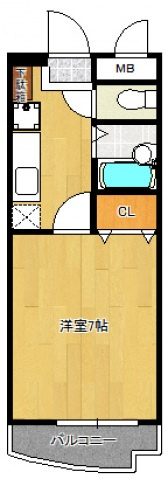 【間取り】 | アルファコートⅢ | 現況優先。