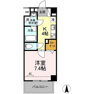 【間取り】 | ウェルシー亀島