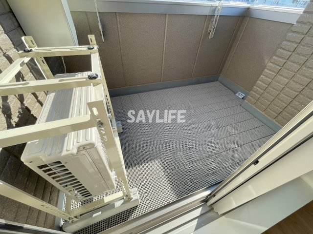 マグノリア古市のバルコニー
