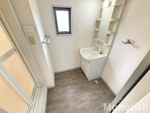 メゾンエスポワールAの洗面所