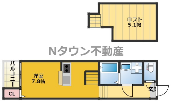 【間取り】 | ASTERIA新栄 | 間取りです。