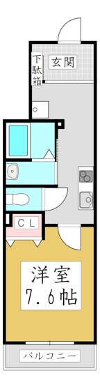 【間取り】 | クレア栄町