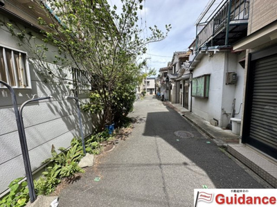 【前面道路含む現地写真】 | 東大阪市大蓮東5丁目　中古戸建