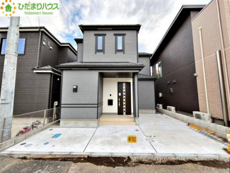 桶川市北　2期　新築一戸建て　ハートフルタウン　01の駐車場