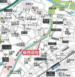 祝：成約済み　八王子市　横川町　新築戸建て　２期の地図|～仲介手数料無料☆八王子ひなた不動産～八王子市横川町　新築戸建て