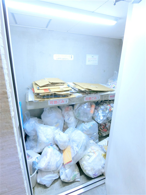 ヴォーガコルテ蒲田南のその他共用部分|曜日時間関係なくゴミ出し可能なゴミ捨て場！