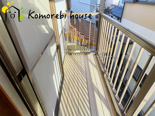 桶川市鴨川1丁目　中古戸建のバルコニー|11/9　撮影済み