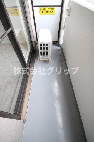 コスモ横浜保土ケ谷のバルコニー