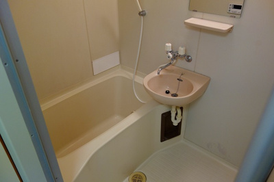 【浴室】 | セゾンド船橋 | 洗面台付