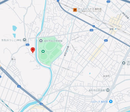 高砂市米田町島　中古戸建の地図