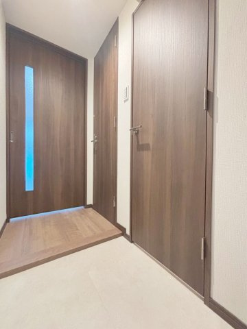 「防音マンション」フィシオ飯田橋の玄関|毎日通る玄関はこちらです