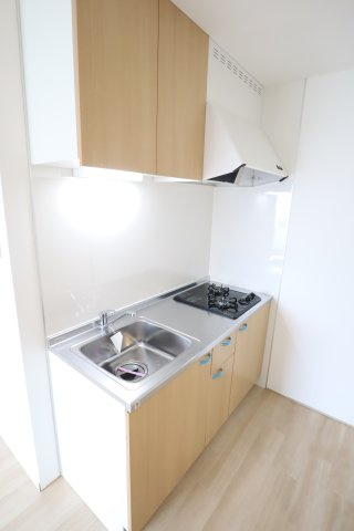 大阪市城東区鴫野西１丁目の賃貸マンションのキッチン