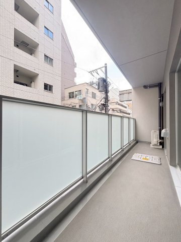 「防音マンション」フィシオ飯田橋のバルコニー|広々としたバルコニーです