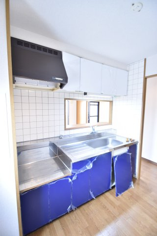 大阪市城東区関目５丁目の賃貸マンションのキッチン
