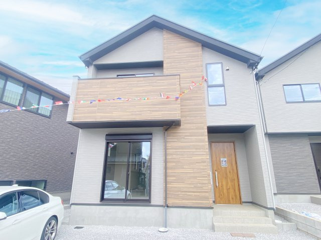 祝　成約済み　八王子市　緑町　新築戸建て　７期の外観|～仲介手数料無料☆八王子ひなた不動産～八王子市緑町　新築戸建て