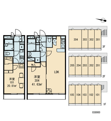 【区画図】 | 熊野前