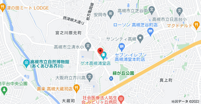 ミレ オレイユ ベルの地図