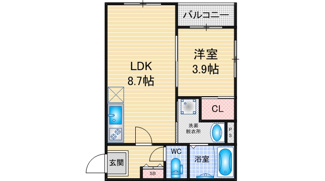 【間取り】 | スプランドゥール名楽町 | 略図の為、現状優先
